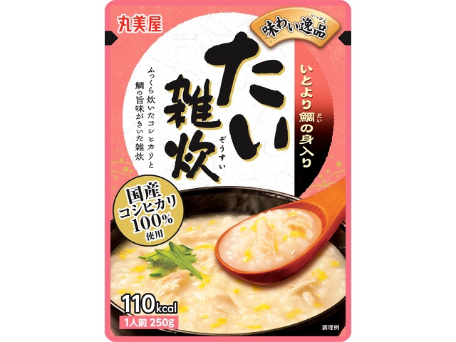 Marumiya Tasty Specialty Sea Bream Rice Porridge 250g (Special Order Item) [Purchase Quantity: 30]