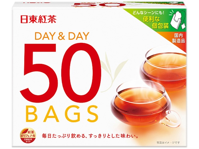 Nitto DAY & DAY Tea Bags 50p (Special Order Item) [Purchase Quantity: 30]