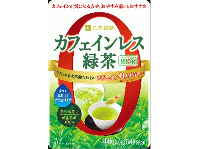 Nitto Decaffeinated Green Tea, 40g (Special Order Item) [Purchase Quantity: 24]