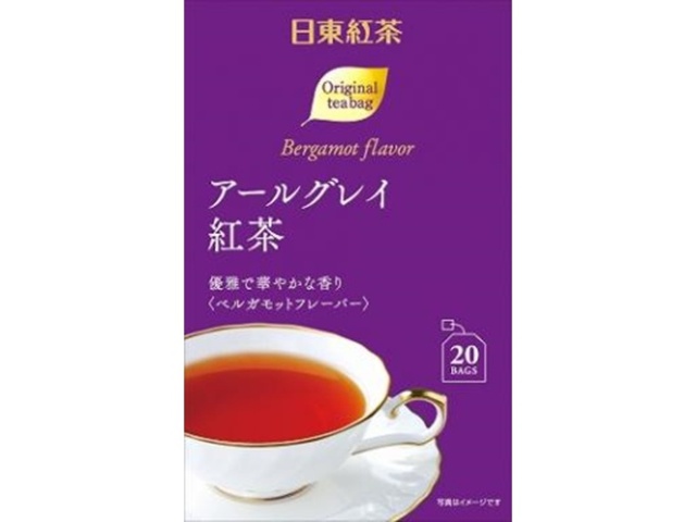 Nitto Earl Grey Black Tea Bags, 20 Tea Bags (Special Order Item) [Purchase Quantity: 48]