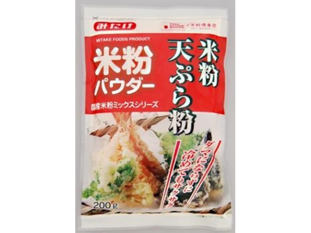 Mitake Rice Flour Tempura Flour, 200g (Special Order Item) [Purchase 12]