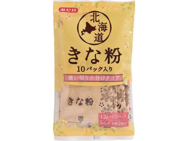 Mitake Hokkaido Kinako (Soybean Flour) 12g x 10 packs (Special Order Item) [Purchase Quantity: 12]
