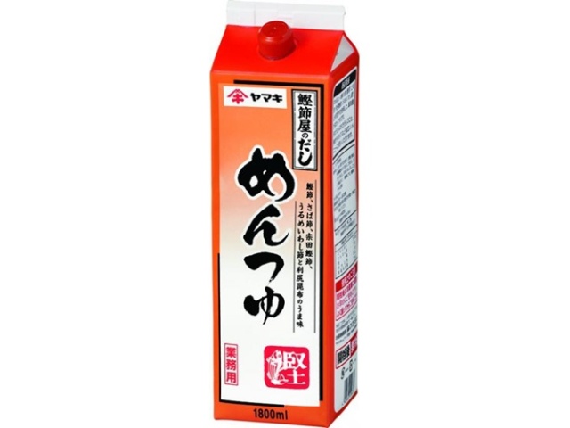 Yamaki Mentsuyu 1.8L Paper Pack (Commercial Use) [Backorder Item] [Purchase 6]