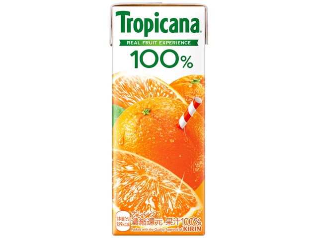 Tropicana 100% Orange LL 250ml (Special Order Item) [Purchase Quantity: 24]