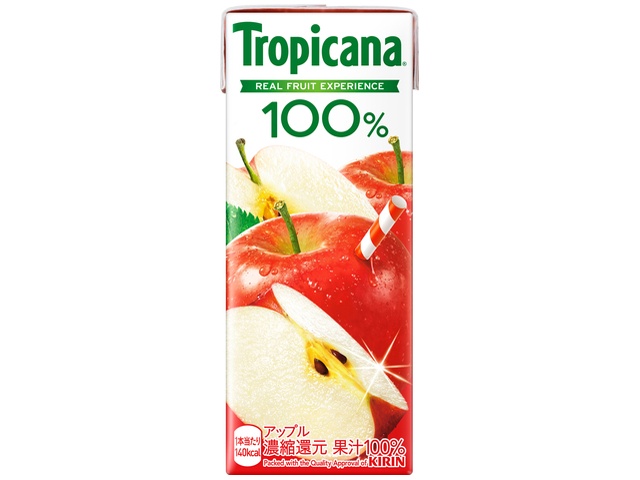 Tropicana 100% Apple LL 250ml (Special Order Item) [Purchase Quantity: 24]