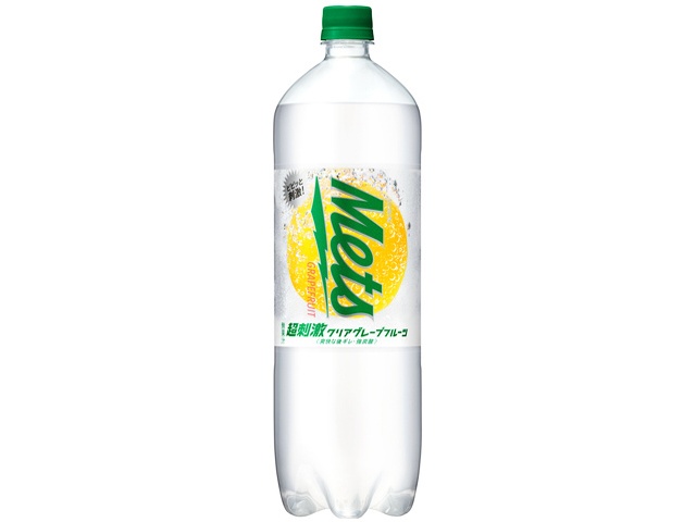 MET's Super Stimulating Clear Grapefruit 1.5L [This Month's Special Drinking Water] Special Order Item [Purchase 8]