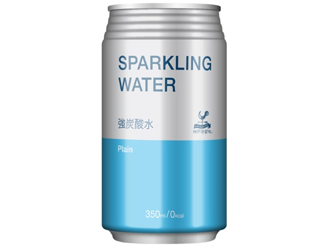 Kobe Foreign Settlement Carbonated Water, 350ml (Special Order Item) [Purchase Quantity: 24]