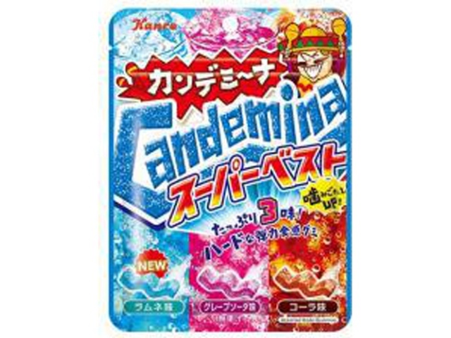 Kanro Kandemina Gummy Super Best 72g (Purchase 6)