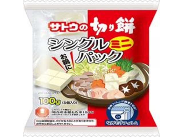 Sato Kirimochi Single Pack Mini 100g (Special Order Item) [Purchase 20]
