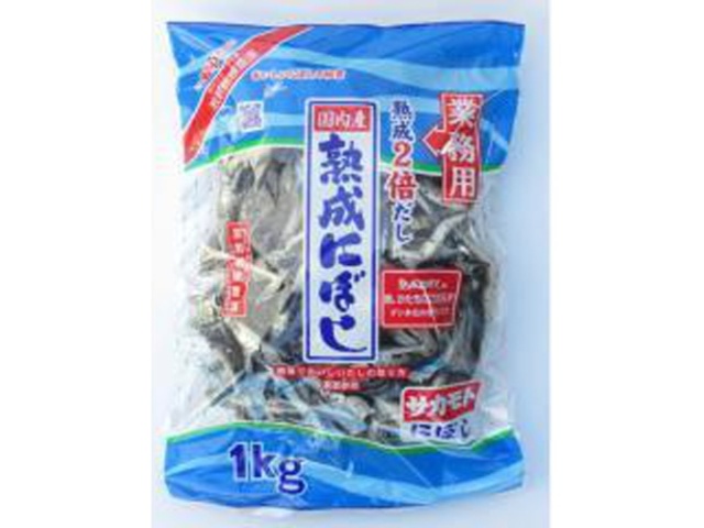 Sakamoto Aged Niboshi (Dried Dried Sardines), 1kg (Commercial Use), Special Order Item (Purchase 8)