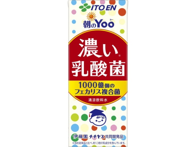 Ito En Morning Yoo Rich Lactic Acid Bacteria Paper, 200ml (Special Order Item) [Purchase Quantity: 24]