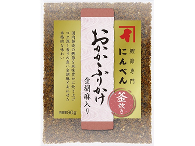 Ninben Bonito Flakes with Sesame, 90g [This Month's Special Sale] [Made-to-Order Item] [Purchase 40]