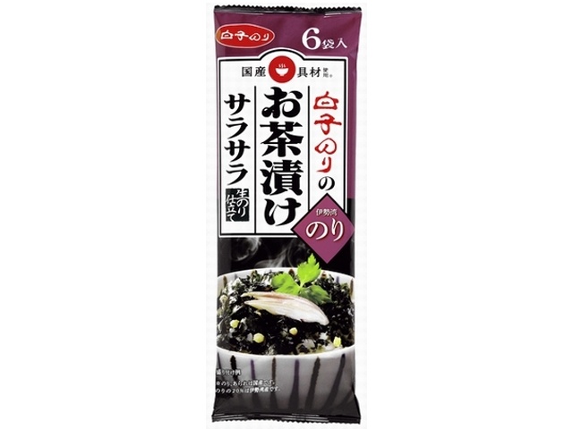Milt Ochazuke with Smooth Nori Seaweed, 6 Pieces [This Month's Special Sale: Dried Food] Special Order Item [Purchase Quantity: 80]