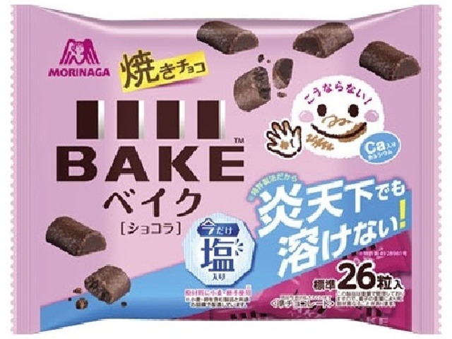 Morinaga Bake Chocolate Large Bag 101g (Purchase 16 Bags)