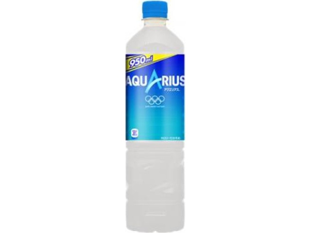 Aquarius PET Bottle, 950ml [Limited Quantity] [This Month's Special Drinking Water] Special Order Item [Purchase 12]