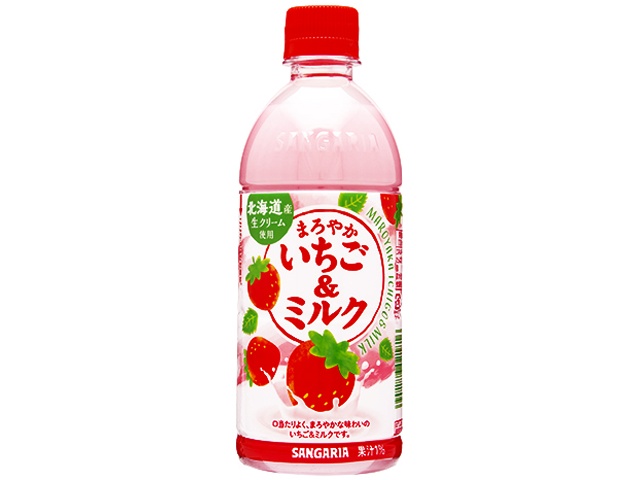 Sangaria Mellow Strawberry & Milk 500ml (Pack of 24)