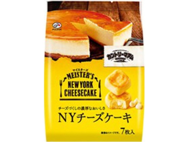 Country Ma'am Meister's NY Cheesecake (7 slices) [Purchase 5] [Limited Quantity]