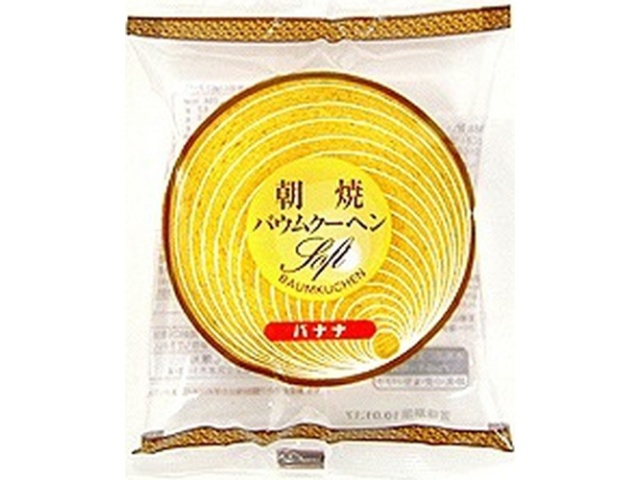 Kashihara Morning Baked Baumkuchen Banana [Purchase 12]