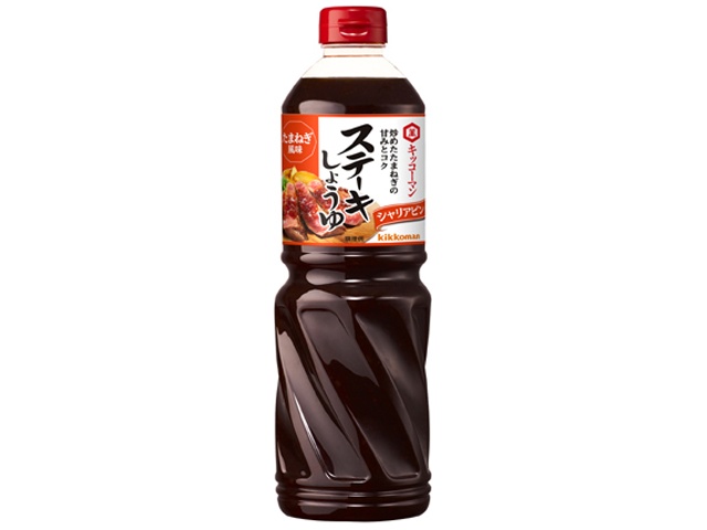 Kikkoman Steak Soy Sauce Onion Flavor, 1160g (Commercial Use) [Order Quantity: 6]