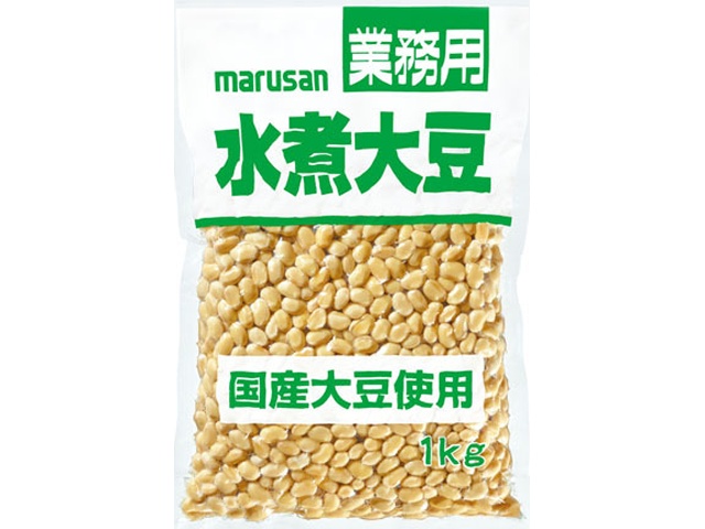 Marusanai Domestic Boiled Soybeans, 1kg Bag, Commercial Use, Special Order Item [Purchase 10]