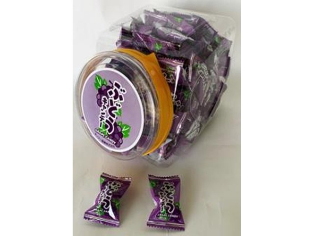 Kikko Confectionery Pot Grape Candy (1 piece) [Limited Quantity]  [Purchase 100 pieces]