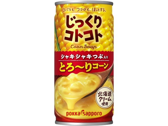 Pokka Sapporo Foods Simmered Corn Can, 190g (Pack of 30)