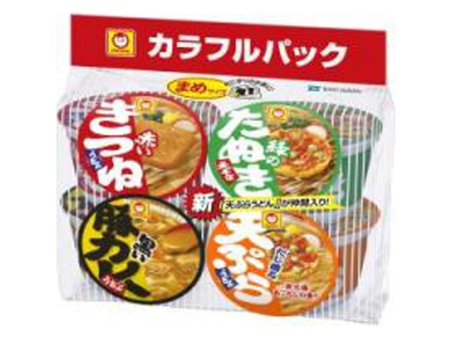 Maruchan Mame Colorful Pack (4 servings) (East) [Special Order Item] [Purchase 6]