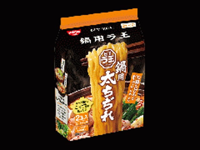 Nissin Rao Nabe Thick Curly Rice, 2-Serving Pack (Special Order Item) [Purchase Quantity: 18]