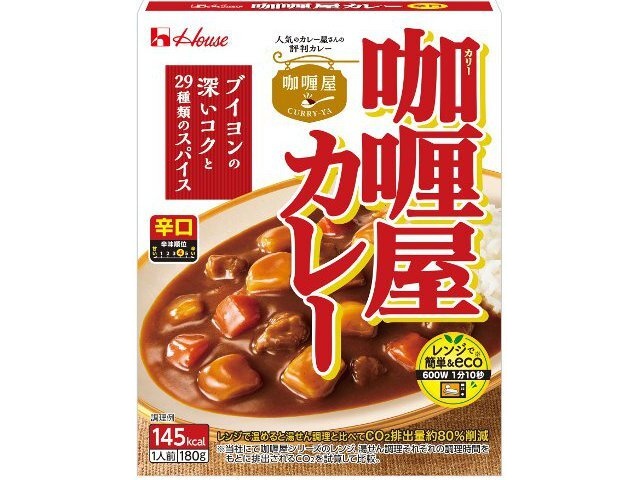 House Foods Curryya Spicy Curry, 180g (Pack of 10)