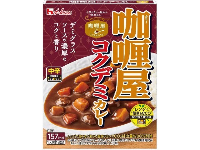 House Foods Curryya Kokudemi Curry, Medium Spicy, 180g (Pack of 10)