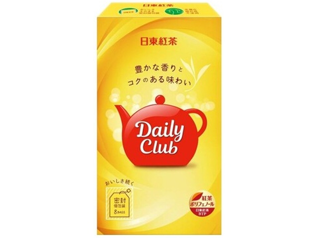 Nitto Tea Daily Club Tea Bags, 8-Pack (Special Order Item) [Purchase Quantity: 120]