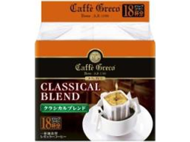 UCC Cafe Greco Drip Classic 18P (Special Order Item) [Purchase 12]