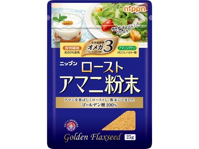 Nippun Roasted Flaxseed Powder, 25g (Special Order Item) [Purchase Quantity: 24]