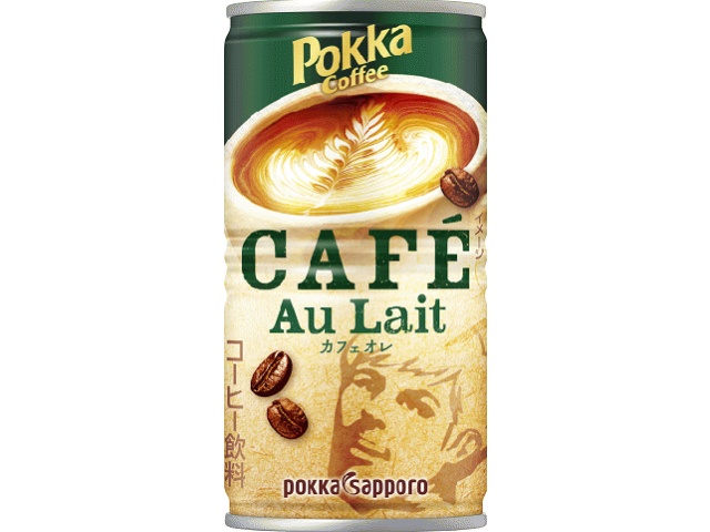 Pokka Sapporo Food Coffee Cafe au Lait, 190g Can [This Month's Special Drink] [Purchase 30]