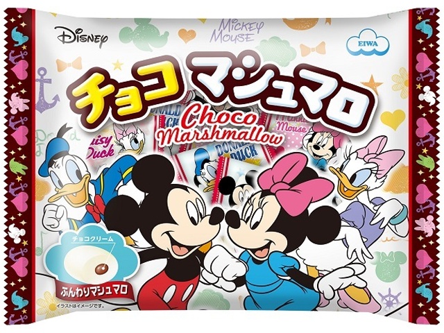 EIWA Disney Chocolate Marshmallow Family 120 (Special Order Item) [Purchase 12]