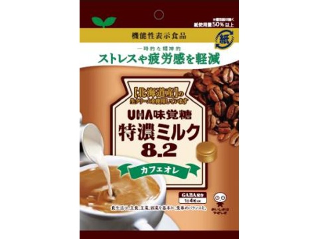 Mikakuto Functional Sugar Extra Rich Milk 8.2% Cafィヲ au Lait 93g (Purchase 6)