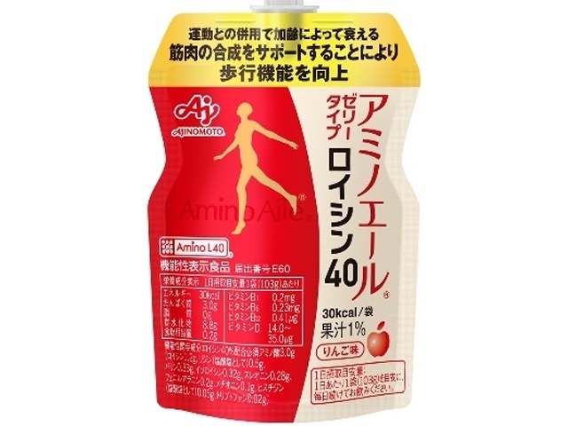 Ajinomoto Amino Ale Jelly Type Leucine 40 (Special Order Item) [Purchase Quantity: 30]
