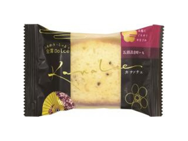 Kanazawa Kenroku Gorojima Kintoki Sweet Potato Cake (1 piece) [Purchase of 10]
