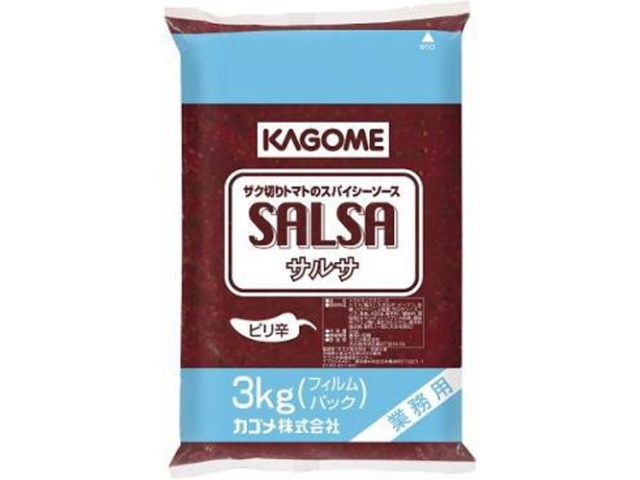 Kagome Salsa Film Pack, 3kg, Commercial Use, Special Order Item [Purchase 4]