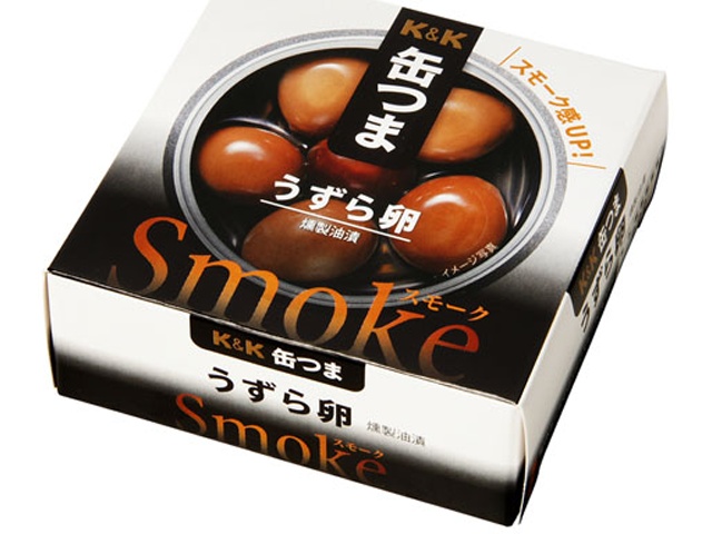 K&K Canned Smoked Quail Eggs 25g (Special Order Item) [Purchase 24]