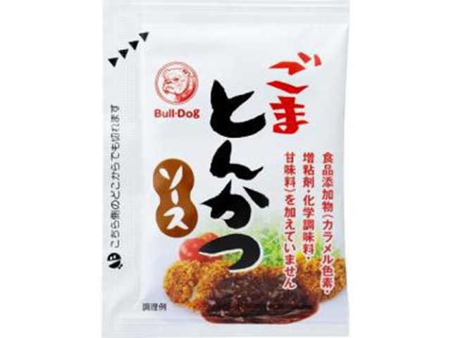 Bulldog Sesame Tonkatsu Sauce, 20g Small Packet (Commercial Use) [Order Quantity: 600]
