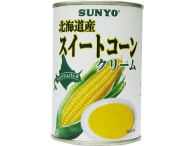 Sanyo Hokkaido Sweet Corn Cream No. 4 (Purchase 12 pieces)
