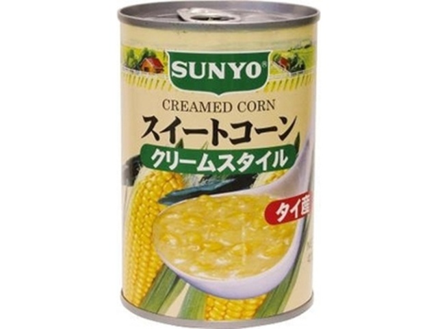 Sanyo Sweet Corn Cream (Thailand) No. 4 (Purchase 12 pieces)