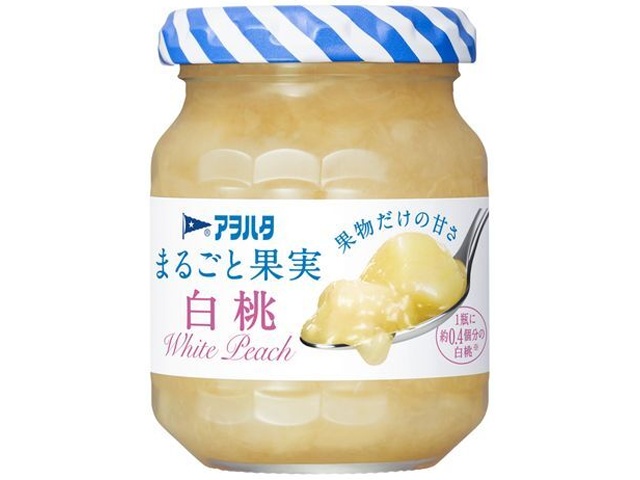 Aohata Whole White Peach, 125g (Special Order Item) [Purchase 24] [Please allow time for delivery]