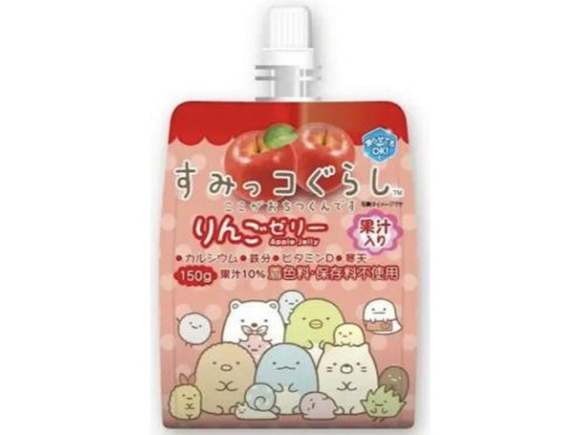Yokoo Sumikkogurashi Apple Jelly, 150g (Purchase 6)