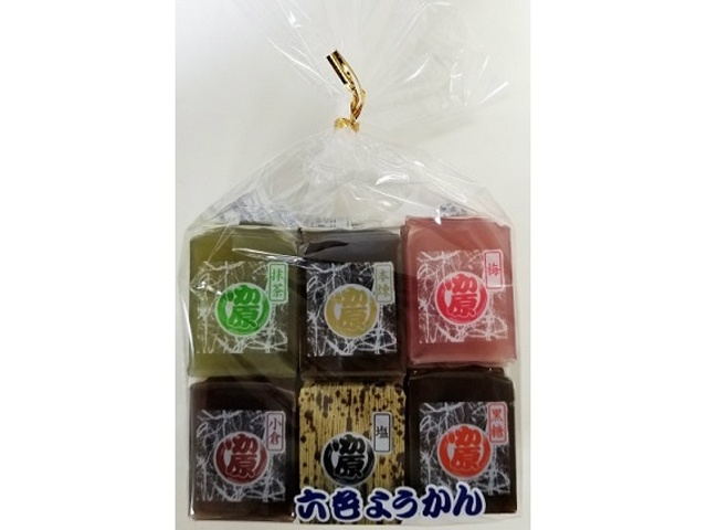 Kashihara Six-Color Yokan 35g x 12  [Purchase 12]