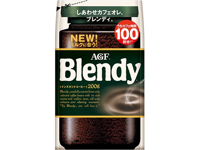 Blendy Instant Coffee 200g Bag (Purchase 12)