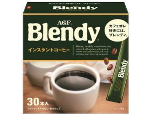 Blendy Personal Instant Coffee, 30 sticks (Purchase 12)
