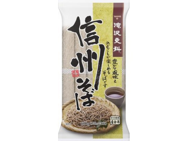 Nissin Takizawa Sarashina Shinshu Soba 600g (Purchase 15)