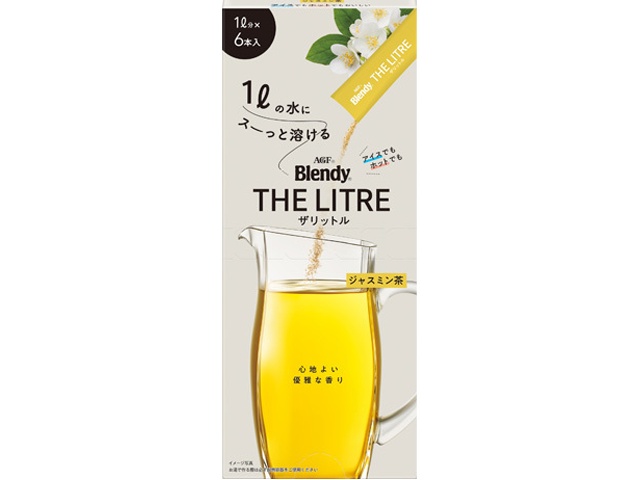 Blendy The Litre Jasmine Tea (6 bottles) [Special Order Item] [Purchase Quantity: 24]